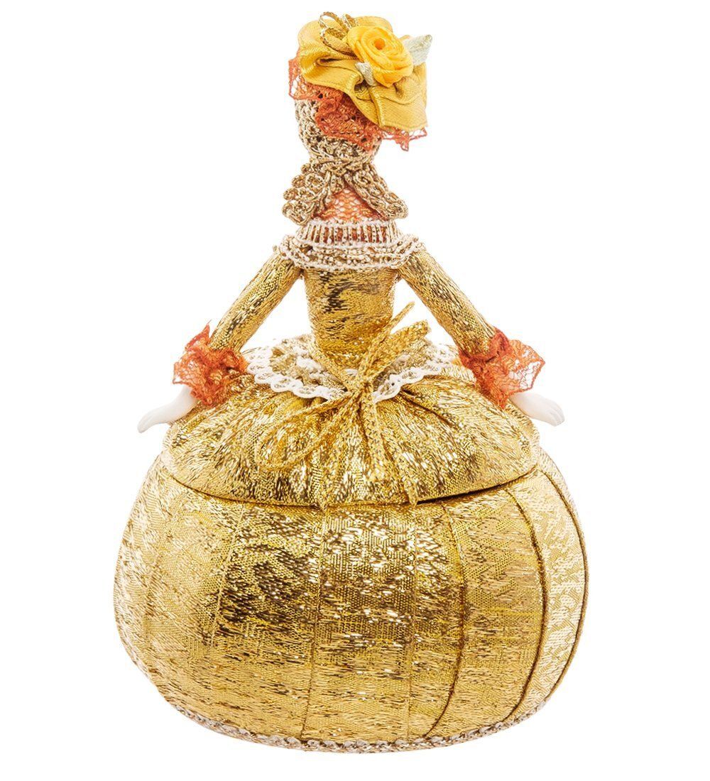 RK-731/1 Кукла-шкатулка «Дама в нарядном платье»