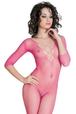 Розовый контактный комбинезон SL (42-46) (Цвет: розовый)