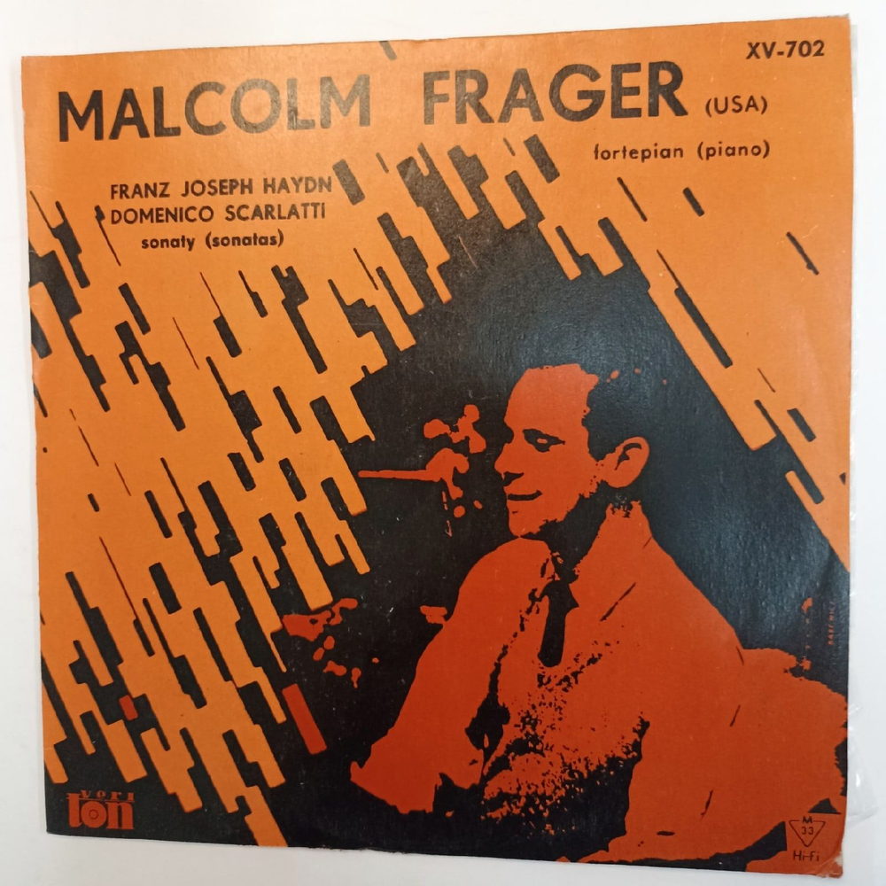 Винтажная виниловая пластинка Malcolm Frager, Franz Joseph Haydn Гайдн, Domenico Scarlatti Sonaty Sonatas (Poland)