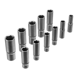 Набор инструментов, 1/2", 3/8", 1/4", пластиковый кейс 171 предм. Сибртех