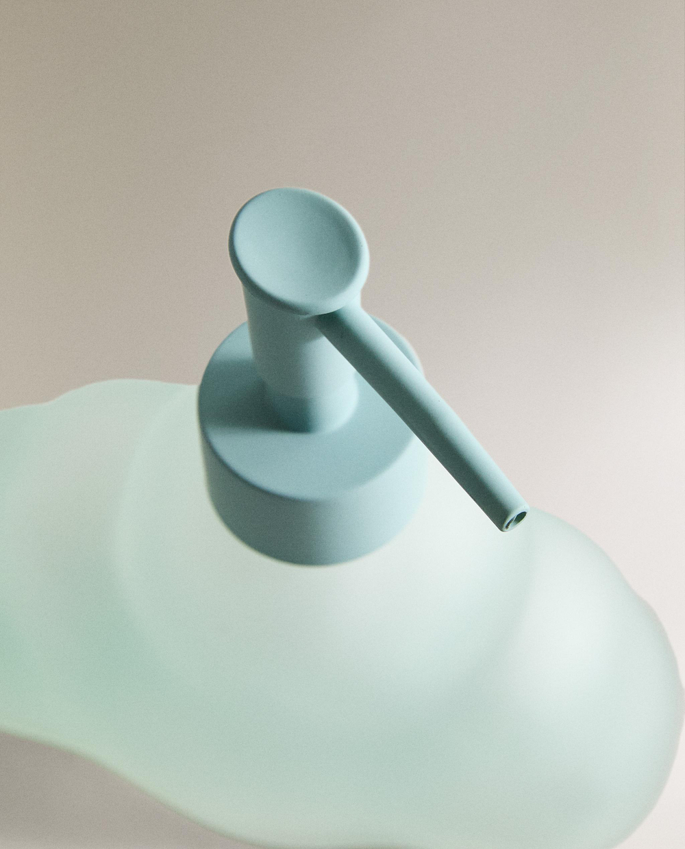 Zara Home мыльница, пластик, синий