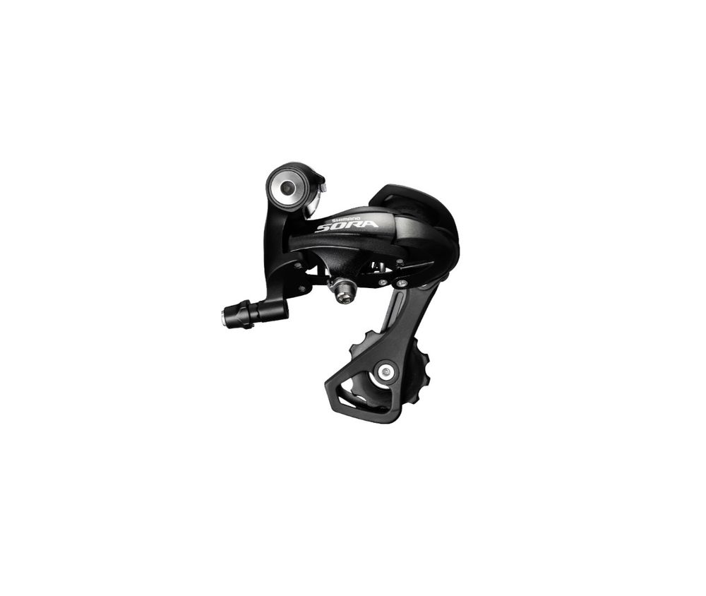 Переключатель задний Shimano Sora, R3500, SS, 9 скоростей, крепление на болт, черный OEM