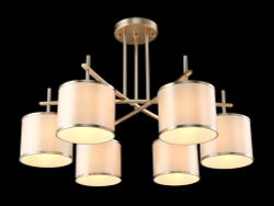 Люстра Crystal Lux SERGIO PL6 GOLD