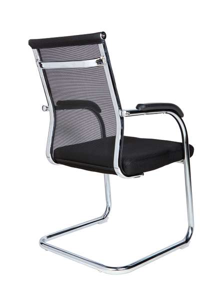 Кресло офисное Норден / Дерби CF / черное сиденье / черная спинка