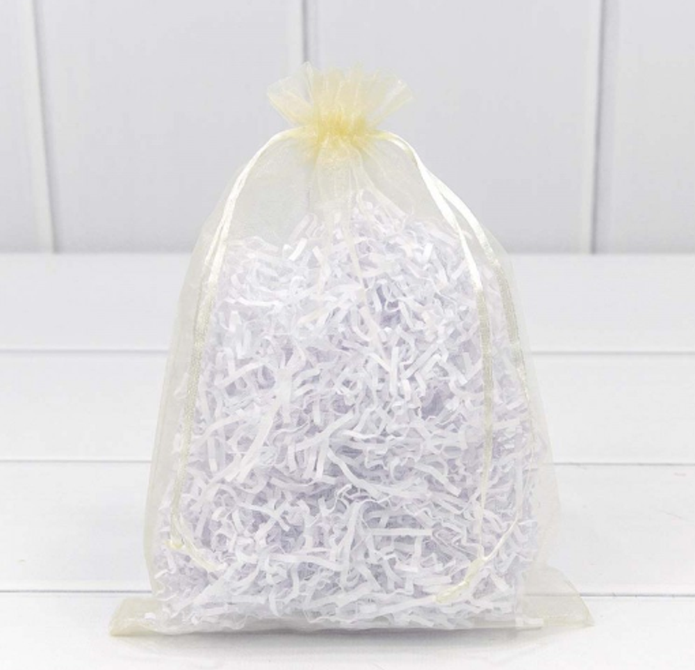 Мешочек 14х20см Органза (Бежевый)