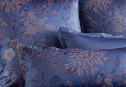 Постельное белье 2 спальное евро Curt Bauer Johanne 9031 winterside синее