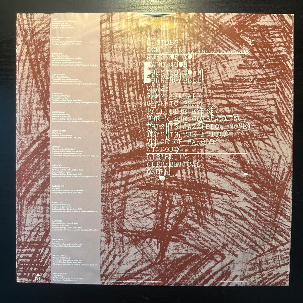 R.E.M. - Dead Letter Office / B-Sides Compiled (Голландия 1987г.)