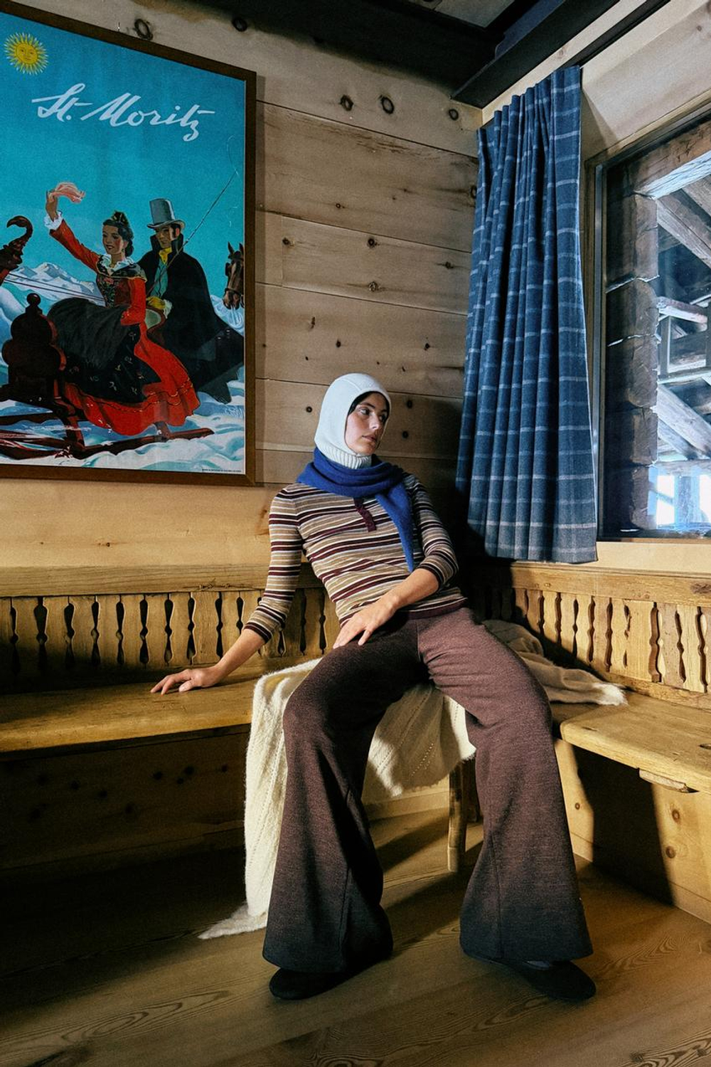 ZARA СВИТЕР В ПОЛОСКУ, РАЗНОЦВЕТНЫЙ