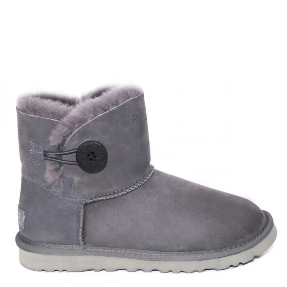 Ugg Mini Bailey Button II Grey