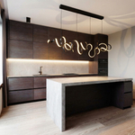 637117 Люстра CORINTO 60W LED 2380LM ЧЕРНЫЙ 3000K