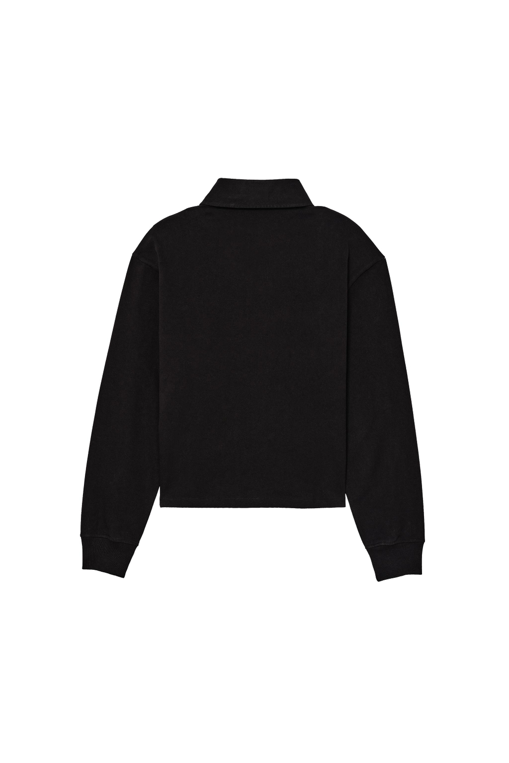 ZARA X BENITO ANTONIO ХЛОПКОВАЯ ФУТБОЛКА С ДЛИННЫМИ РУКАВАМИ, ЧЕРНЫЙ