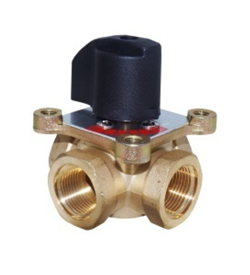 Четырех. распред. кран  1* "TIM"  (1/16)