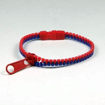 Браслет молния (синий/красный)