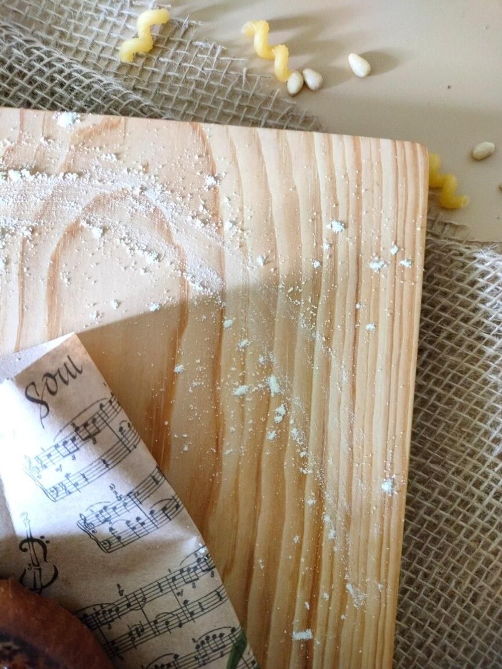 Доска разделочная из дерева сервировочная