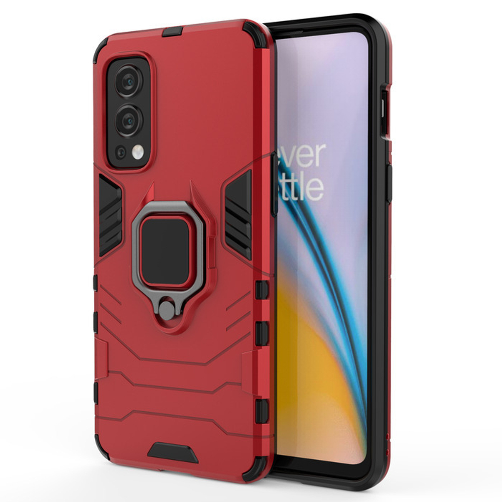 Противоударный чехол с кольцом Panther Case для OnePlus Nord 2 5G