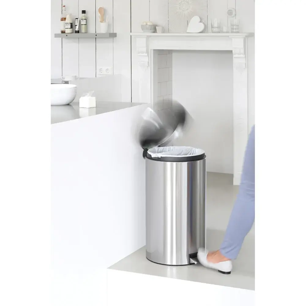 Brabantia Контейнер для мусора Twin Bin 2x20 л матовый