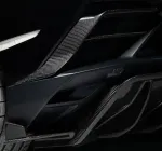 Карбоновые накладки заднего бампера для Lamborghini Huracan Evo RWD Ламборгини Хуракан