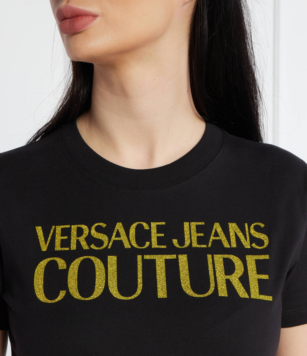 Футболка Versace Jeans Couture - черный(76HAHG03CJ00G)