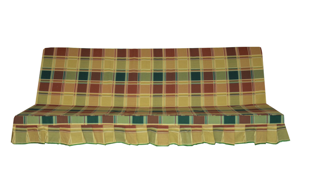 Мягкий элемент  2000х600х70 поликоттон М541-МТ004 арт.Палермо Премиум,Титан,Соната,Монако (цвет ткани зеленый рис.листья "Garden story"