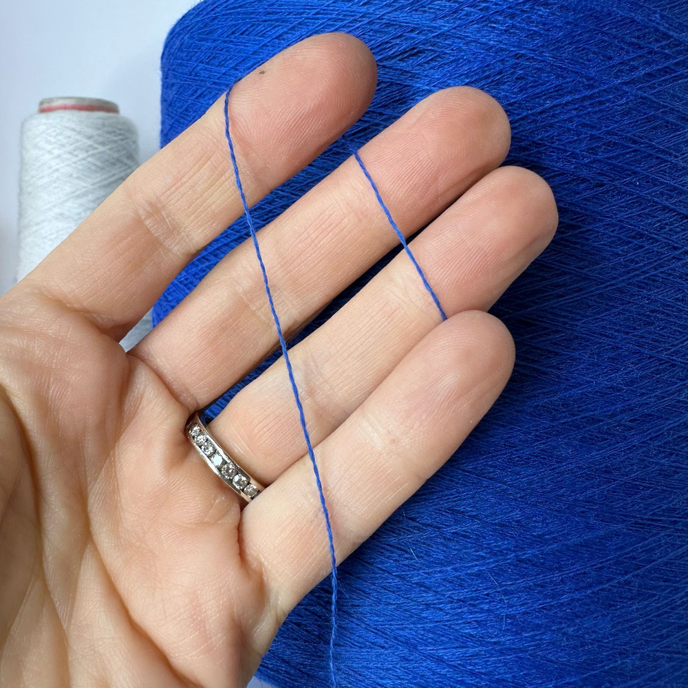 CASHWOOL - Zegna Baruffa Lane Borgosesia; 100% меринос; 2400м/100гр, (2/48); col. 444391, цвет: ультрамарин; S504