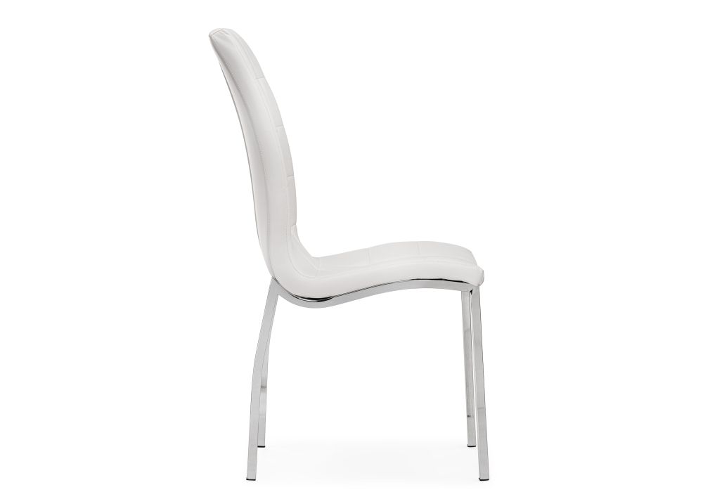 Стул на металлокаркасе DC2-092-2 white / chrome