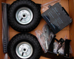 6500LXW DY Электрогенератор с функцией сварки, с колёсами