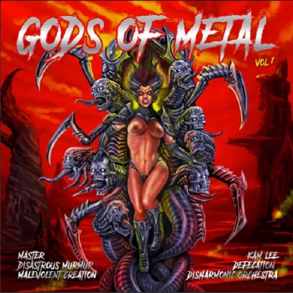 Various Artists / Gods Of Metal Vol. 1 (Coloured Vinyl)(LP)