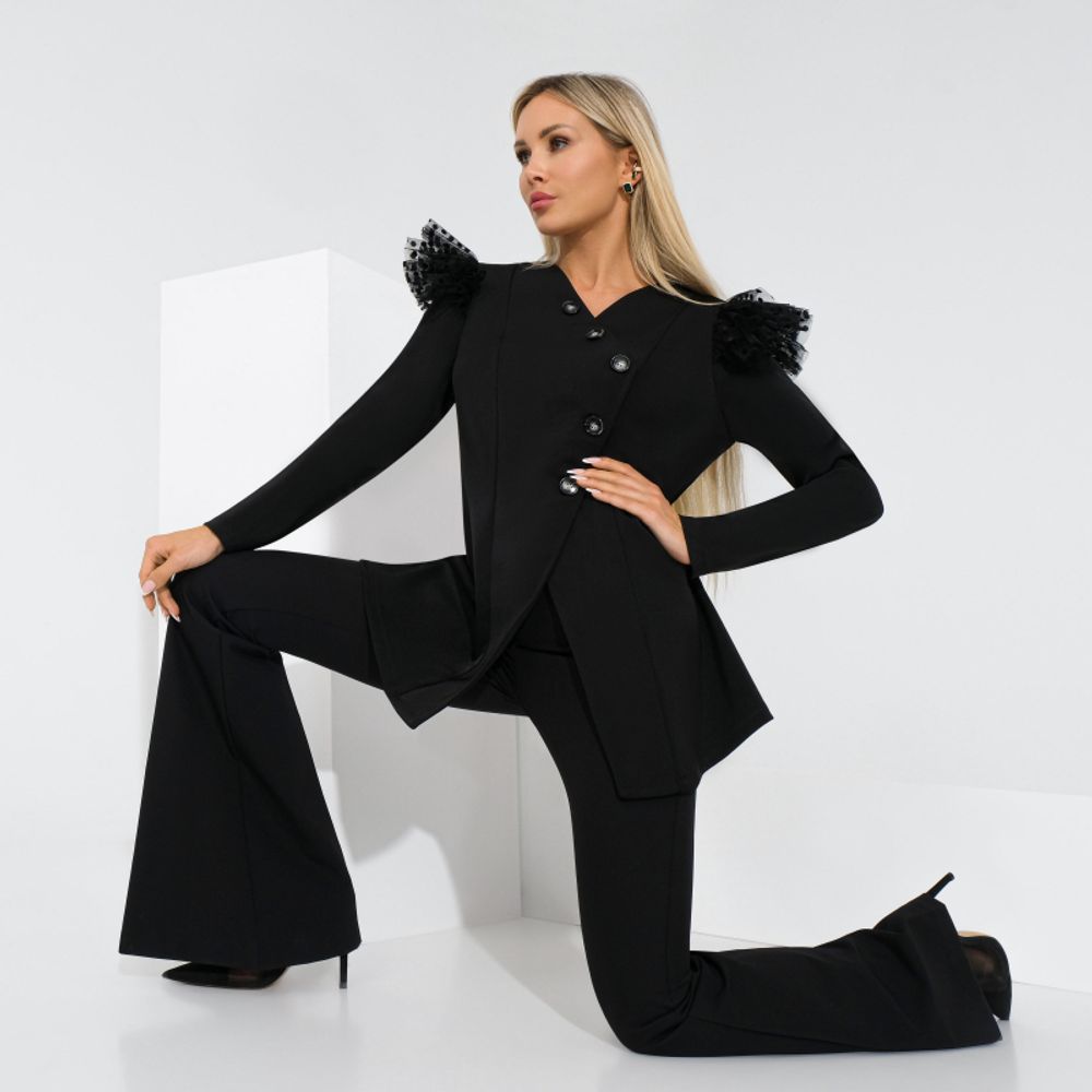 Жакет Модная провокация (black) Charutti (Акция)