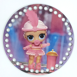 Донышко Принт Детское 15см Дизайн Герои в ассортименте