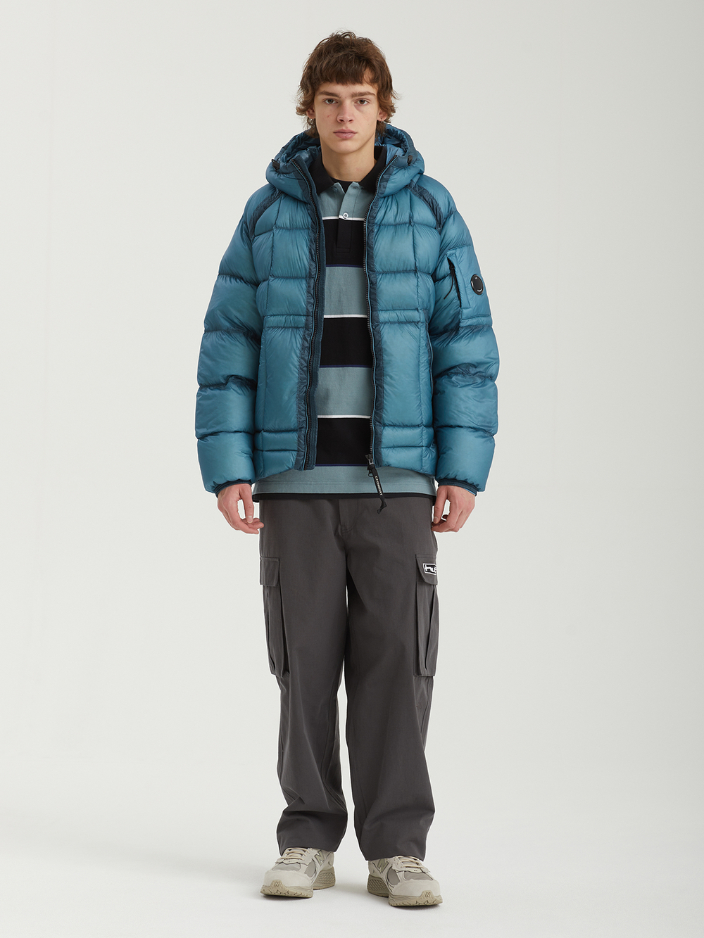 Мужской Пуховик In Dd-shell