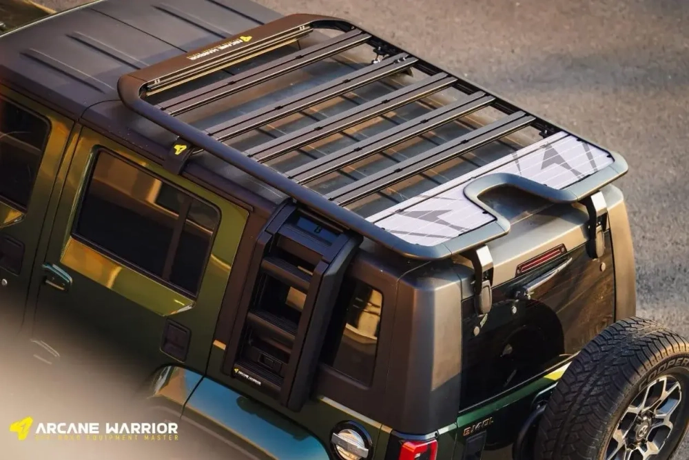 Платформа на крышу Arcane Warrior для BAIC BJ40 BJ40L BJ40P 2023+ БАЙК органайзер багажник крышу