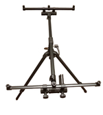 Под для рыбалки ,род-под для удилищ, держатель для удочек, подставка-тренога для 3 удилищ. "Ушки" на резьбе.