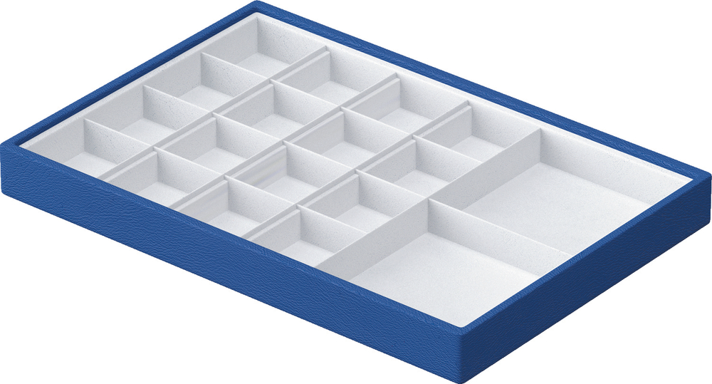 Планшет Шарм/16 ячеек (40х40 мм.)/2 ячейки (83х81 мм.)/270*185*30 мм.