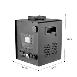 SPARKULAR 1100 IP65 — Генератор холодных искр 1100 Вт с DMX и защитой IP65