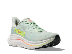 Женские кроссовки для бега Hoka Clifton 10 W светло-зелёные