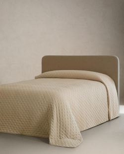 Zara Home покрывало из полиэстера, голубой