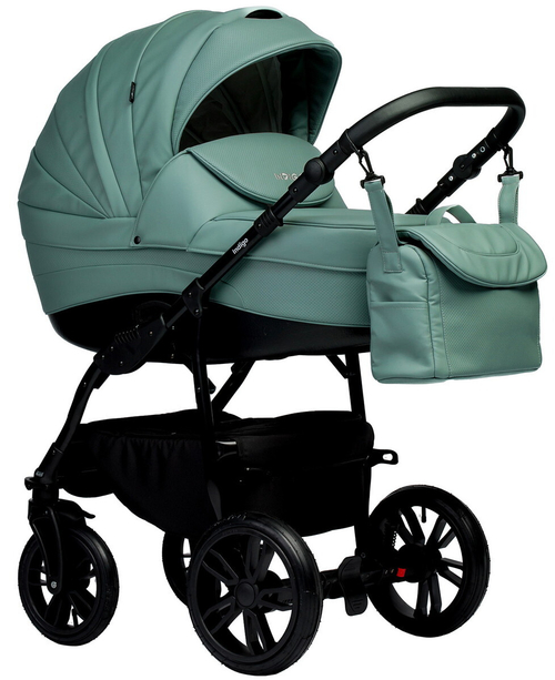 Детская коляска Indigo Indigo Special New 2 в 1 Is05 шалфей кожа