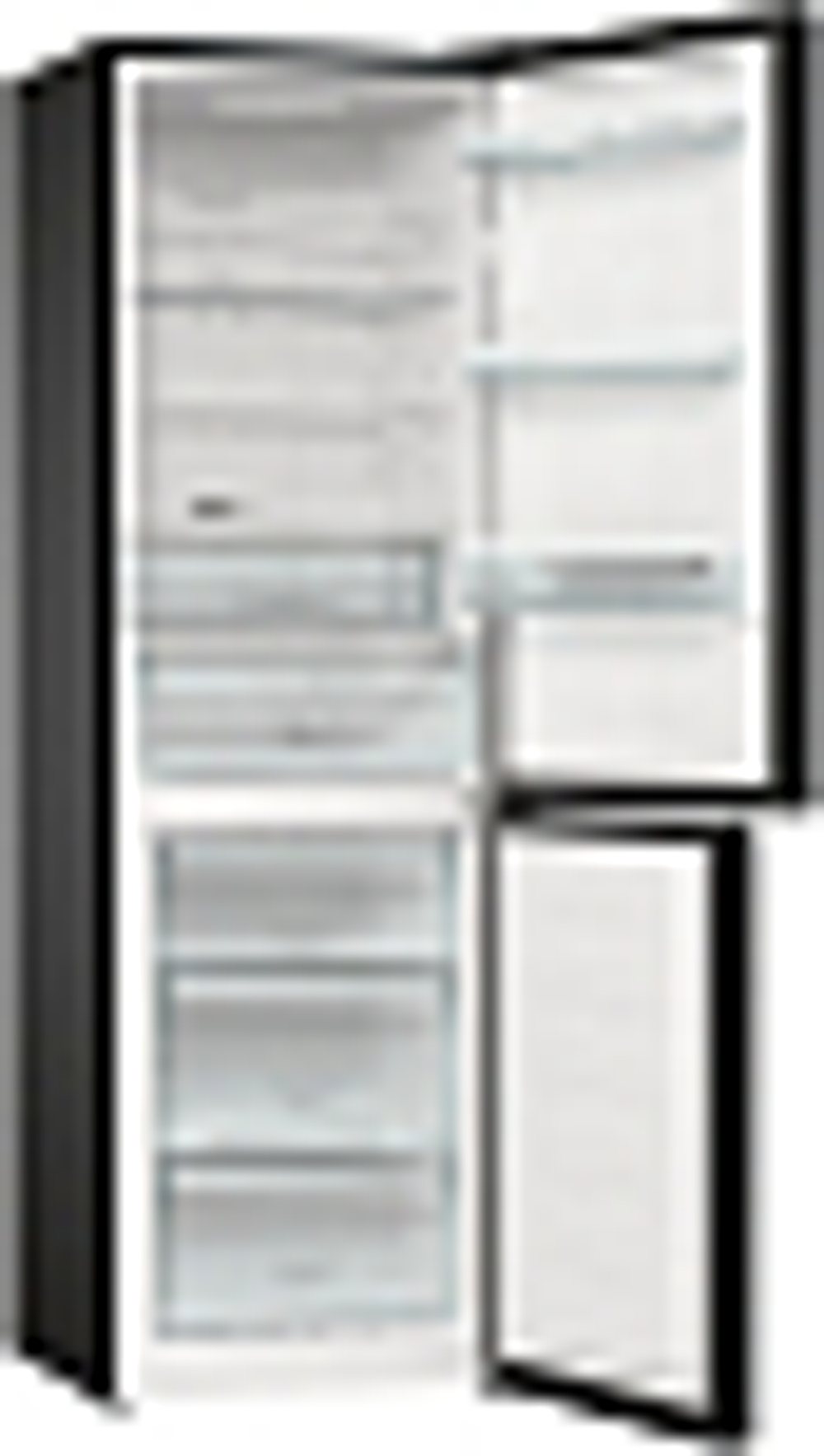 Отдельностоящий двухкамерный холодильник Gorenje NRK6192ABK4