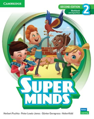 Super Minds 2nd Edition Level 2 Workbook with Digital Pack British English