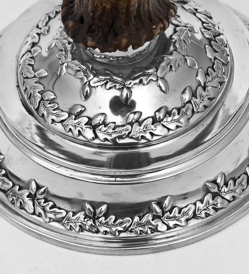 Wutschka W-907-1 Подсвечник из рога на две свечи