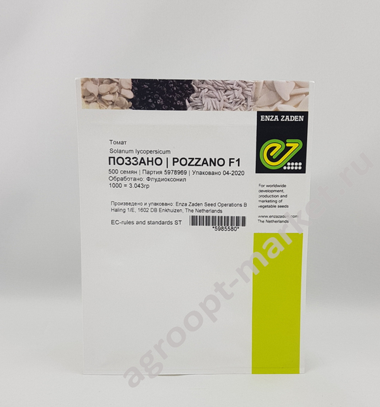 Поззано F1 семена томата индетерминантного (Enza Zaden / Энза Заден) упаковка – фото 6