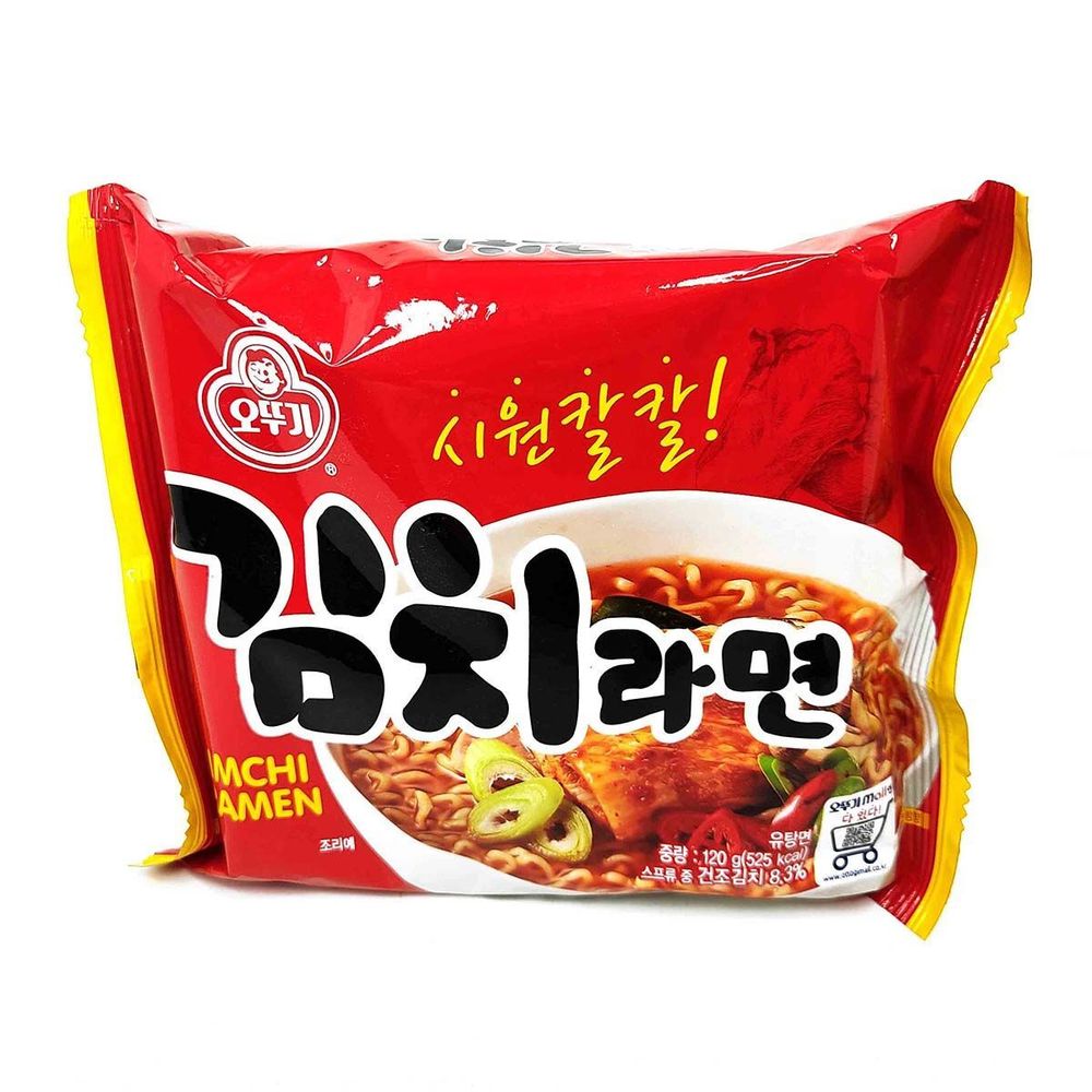 Лапша &quot;Kimchi ramen&quot; со вкусом кимчи 120г, Южная Корея