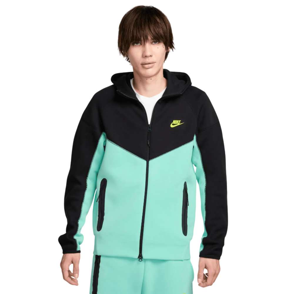 Зип Худи Nike Tech Fleece 2023 Green/Black