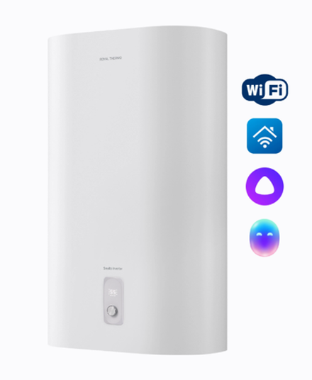 Водонагреватель Royal Thermo RWH 80 Smalto Inverter, 80л, белый,эмаль, шт