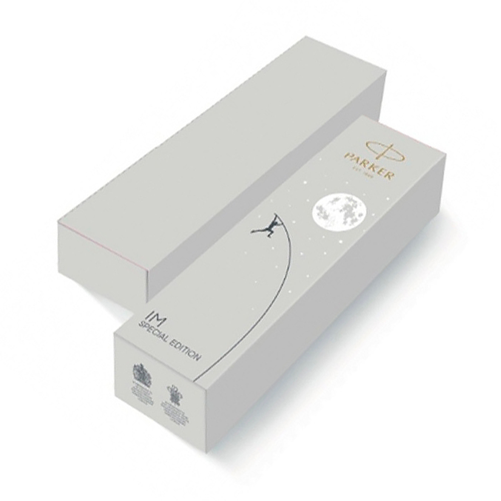 Parker IM SE - Metallic Pursuit BP, шариковая ручка, M, BLU