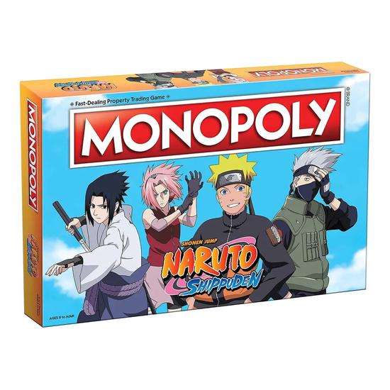 Настольная игра Hasbro Монополия Наруто