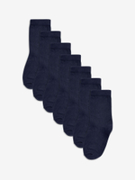 Носки хлопковые для мальчика Next U30-951, 7 шт., Темно-синий