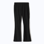 Брюки для девочек с разрезами р. 32 110-116см, чёрный 9747468 (KAFTAN)