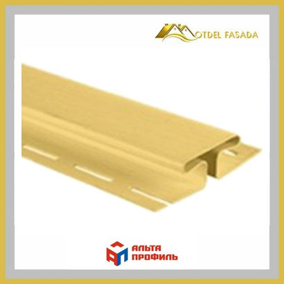 Планка соединительная Альта Профиль Канада Плюс Престиж  Т-18 Желтый 3м