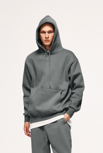 Худи STUFF "Basic" Fleece Серый